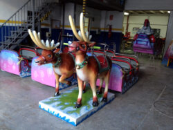 Convoy Renos y Papá Noel Polifibra SG