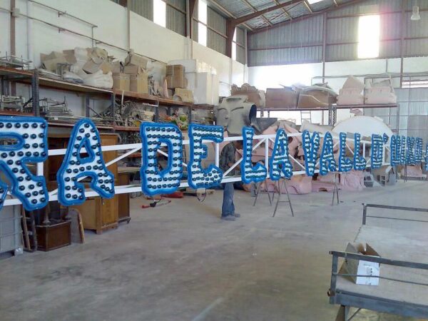 Elemento decorativo Letra 100cm Polifibra SG