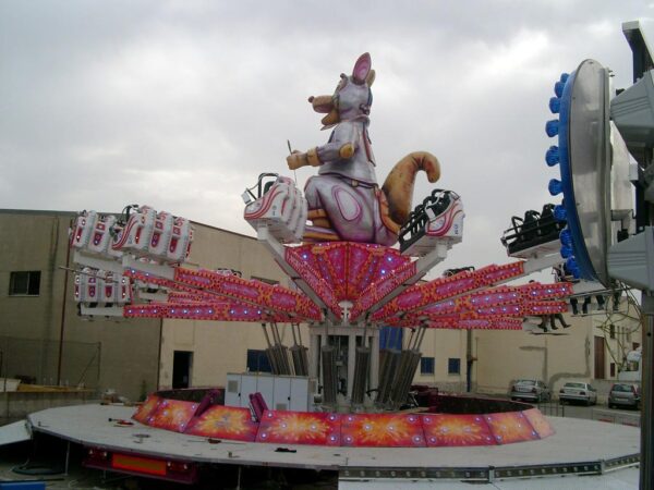 Figura de centro de atracción Canguro 6m Polifibra SG