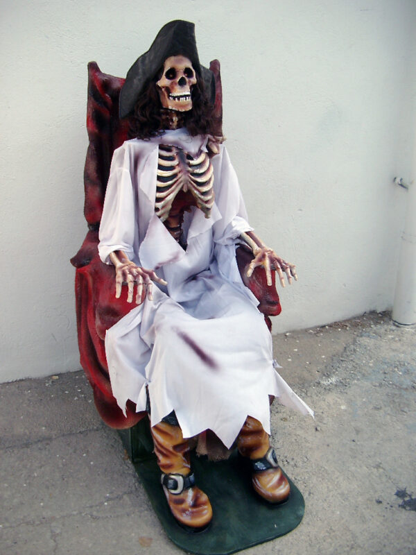 Figura de terror Ghost Pirate Halloween Polifibra SG