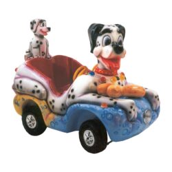 Coche Perro Dálmata Polifibra SG