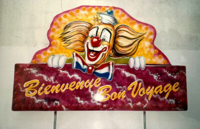 Fotos Antiguas Polifibra SG Cartel Payaso